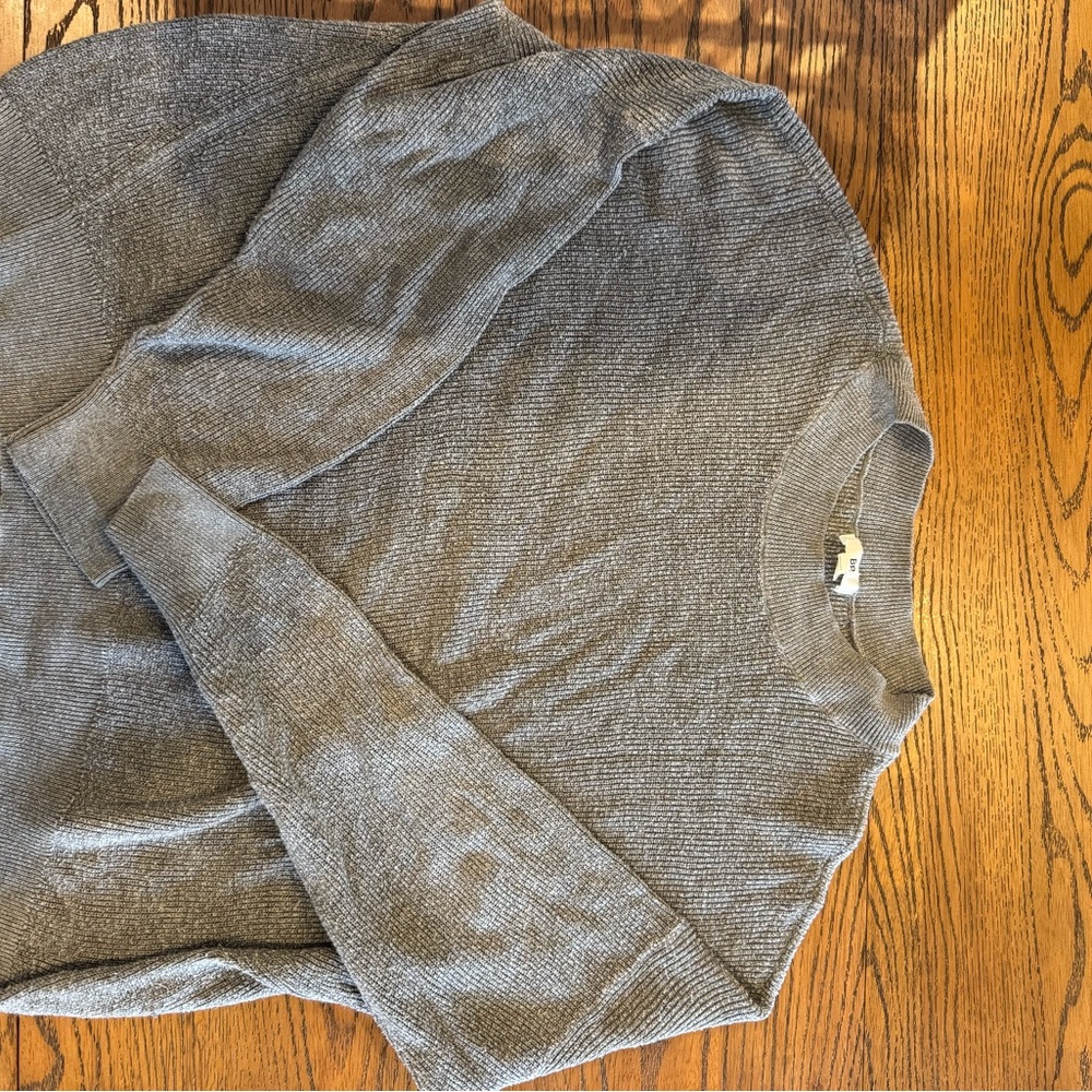 BP Gray Women's Crew Neck Sweater